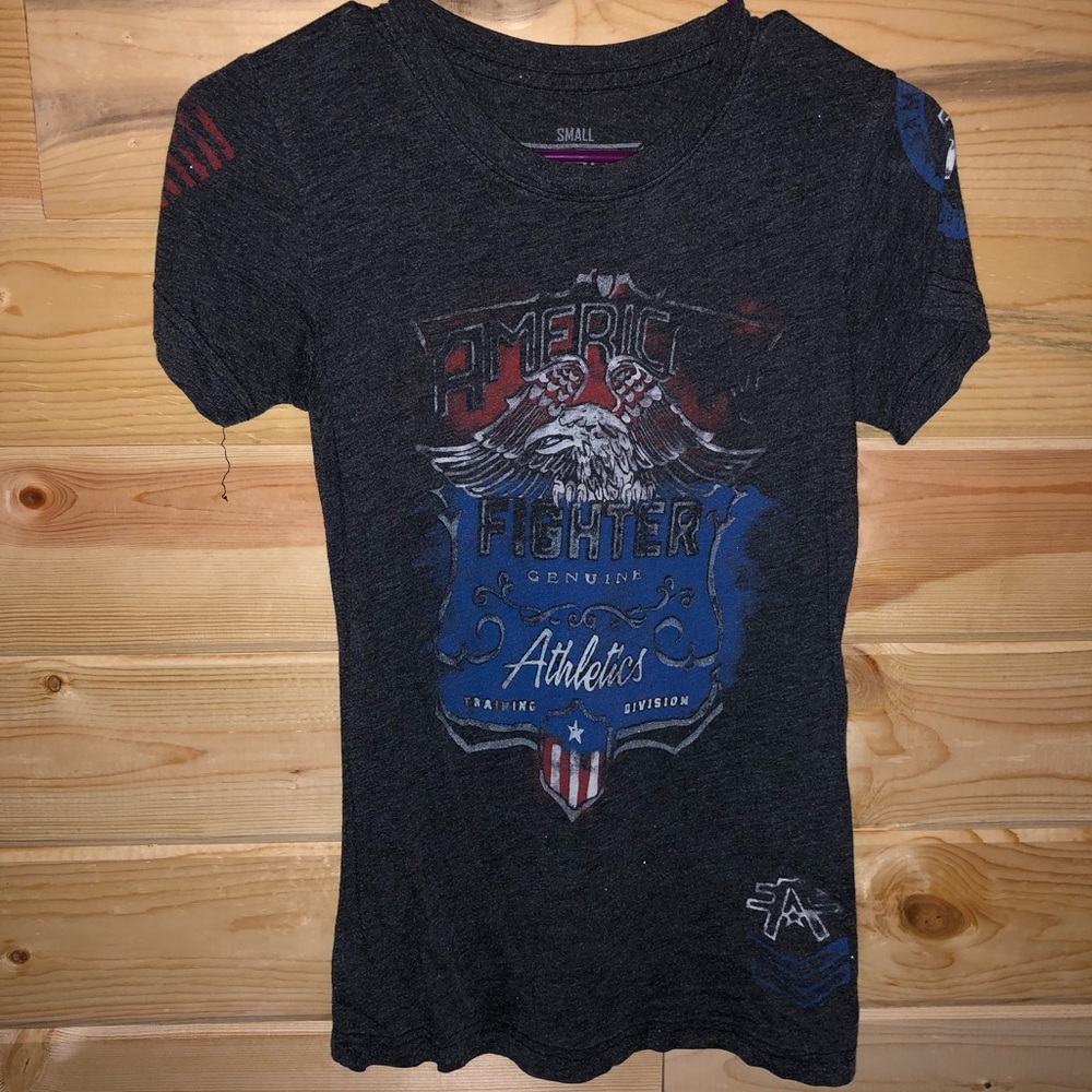 American fighter shirt